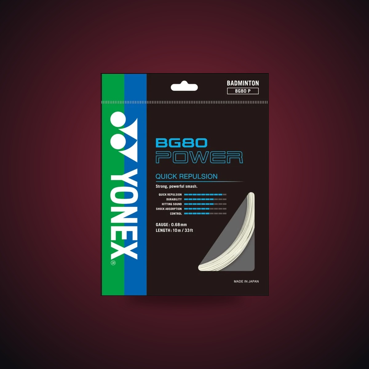 Yonex BG80 Power Badminton String