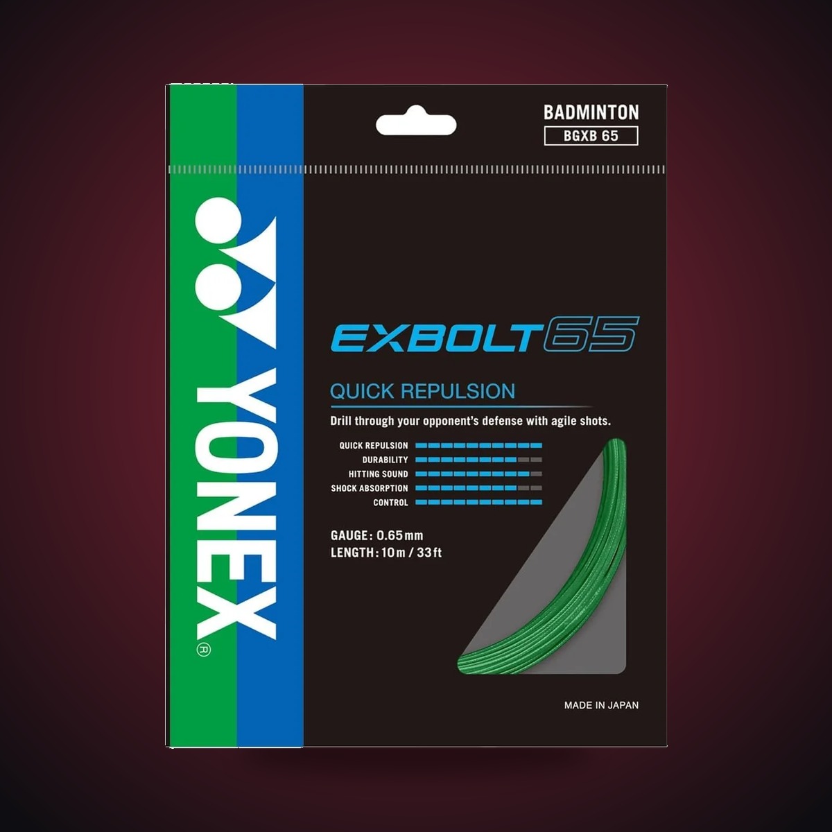 Yonex Exbolt 65 Badminton String