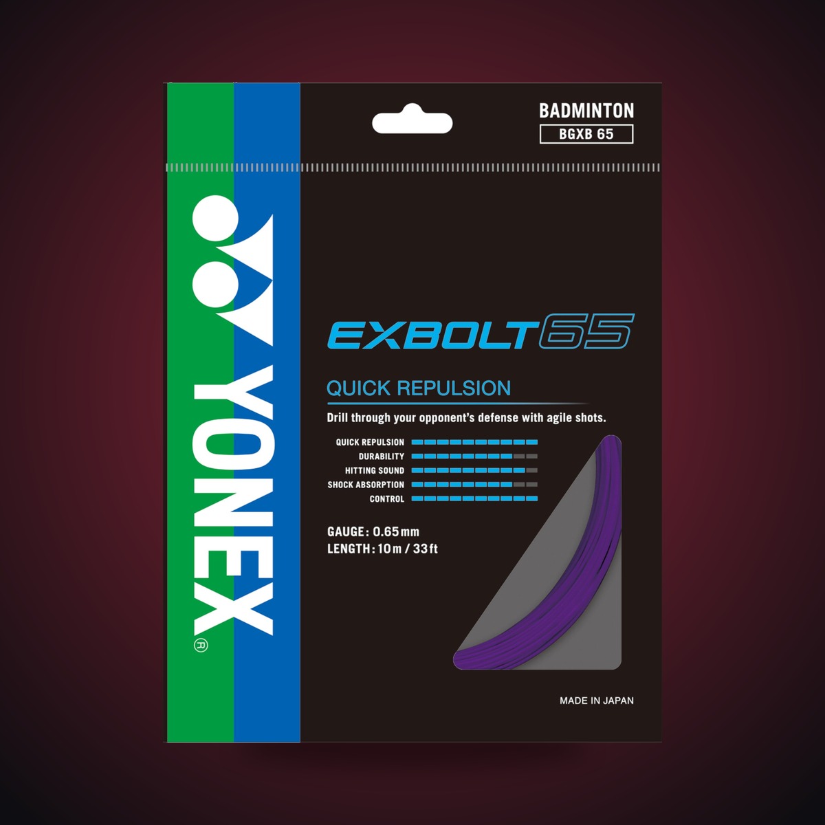 Yonex Exbolt 65 Badminton String