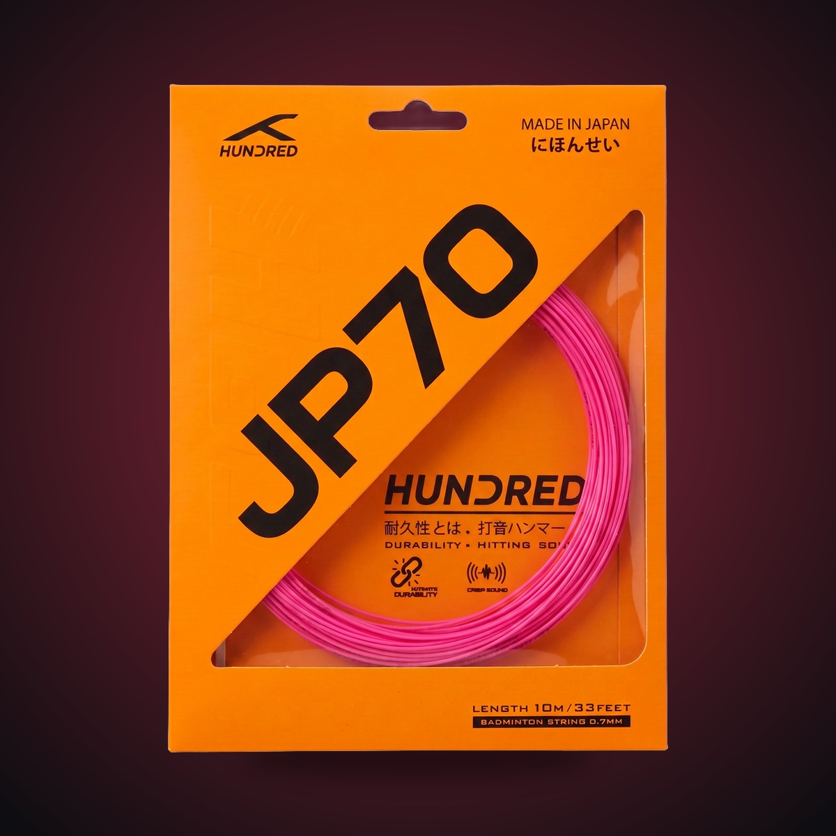 Hundred JP 70 Badminton String