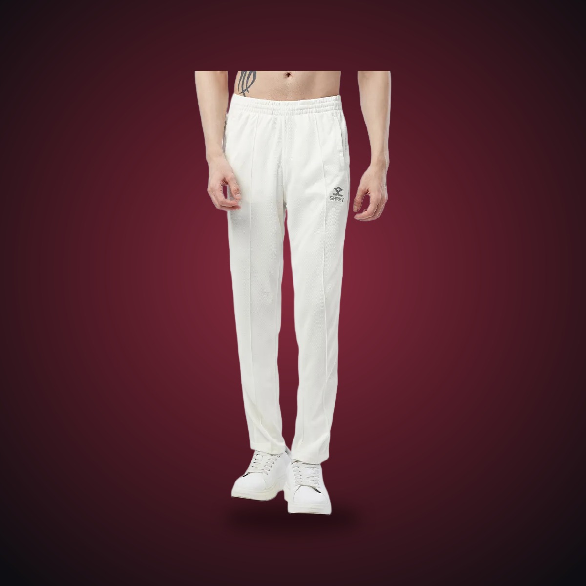 Shrey Match 2.0 Trousers Cricket Whities (Senior)